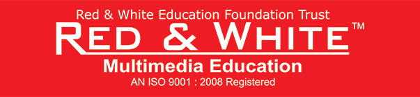 Red And White Multimedia Education